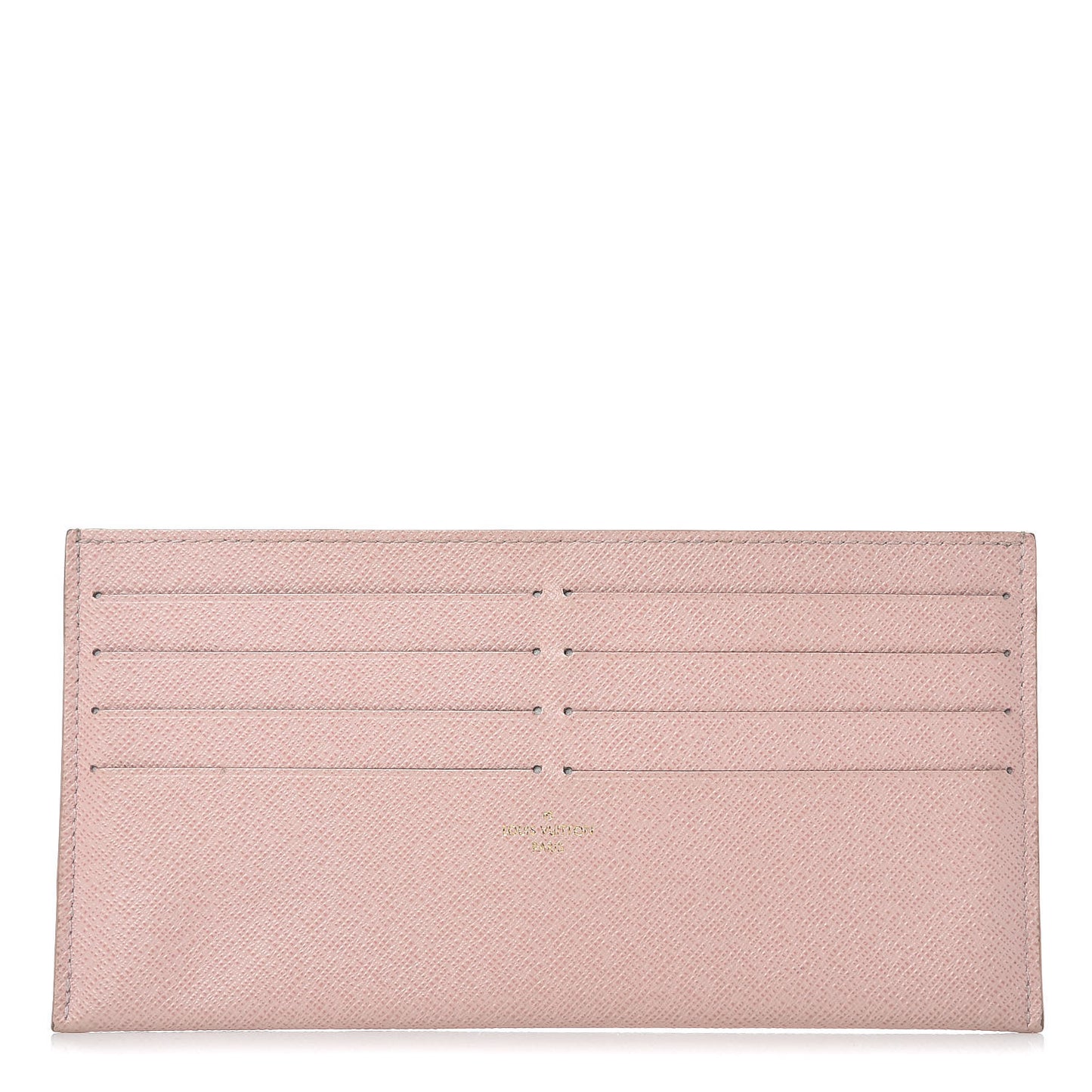 Calfskin Felicie Card Holder Insert Rose Ballerine