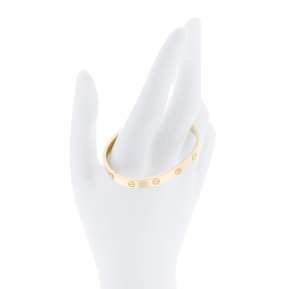 Cartier 18K Yellow Gold Love Bracelet 16 2 of 7