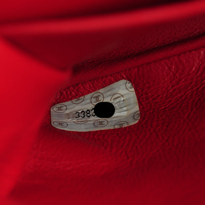Chanel Lambskin Quilted Small Double Flap Red 9 of 12