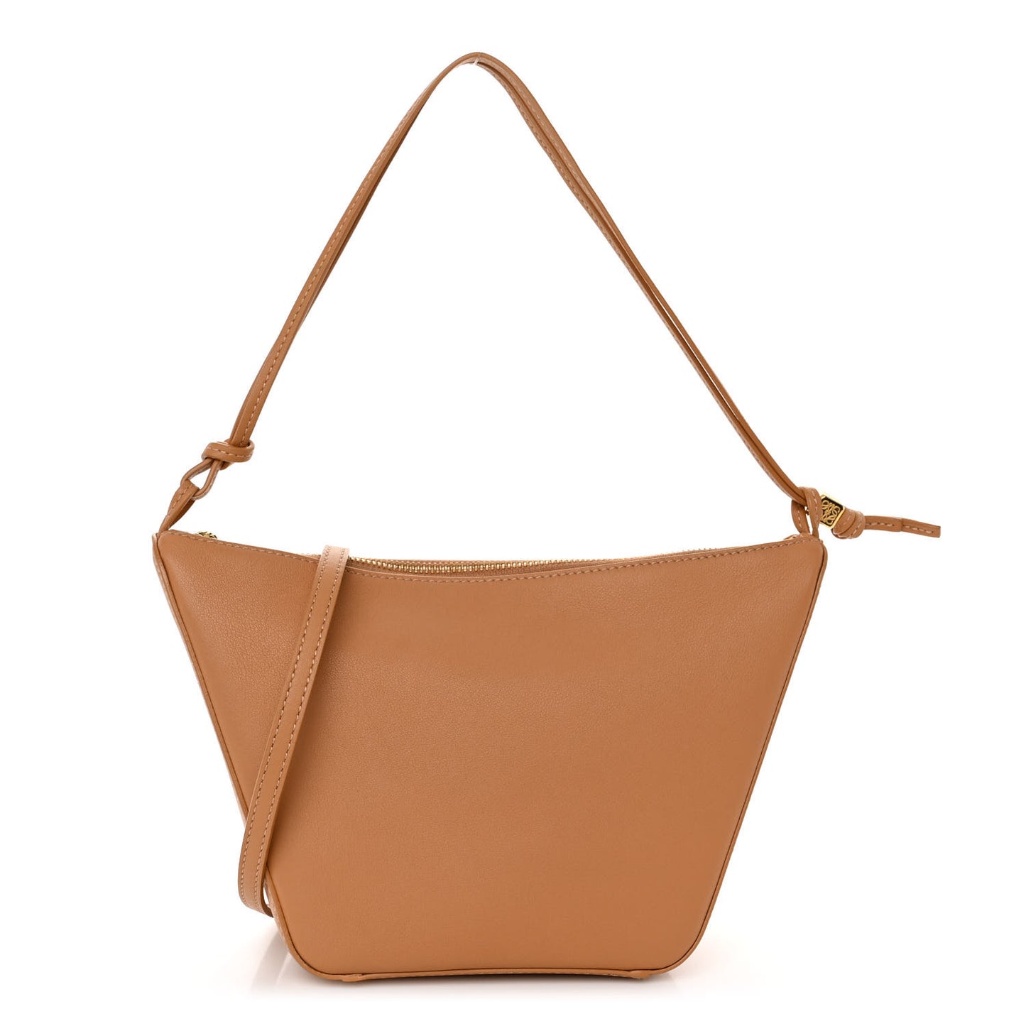Calfskin Mini Hammock Hobo Warm Desert