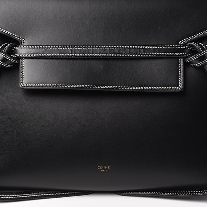 Celine Smooth Calfskin Double Stitching Mini Belt Bag Black 10 of 10