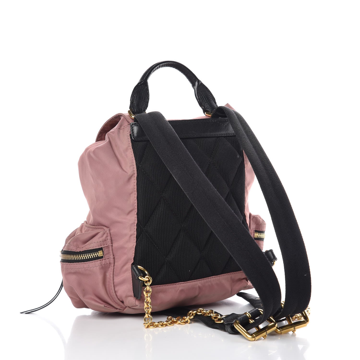 Burberry Nylon Small Rucksack Backpack Mauve Pink 3 of 16