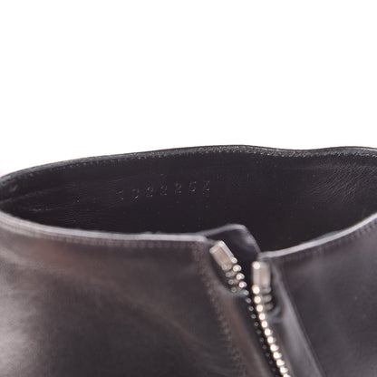 Hermes Calfskin Serena Ankle Boots 38 Black 6 of 9