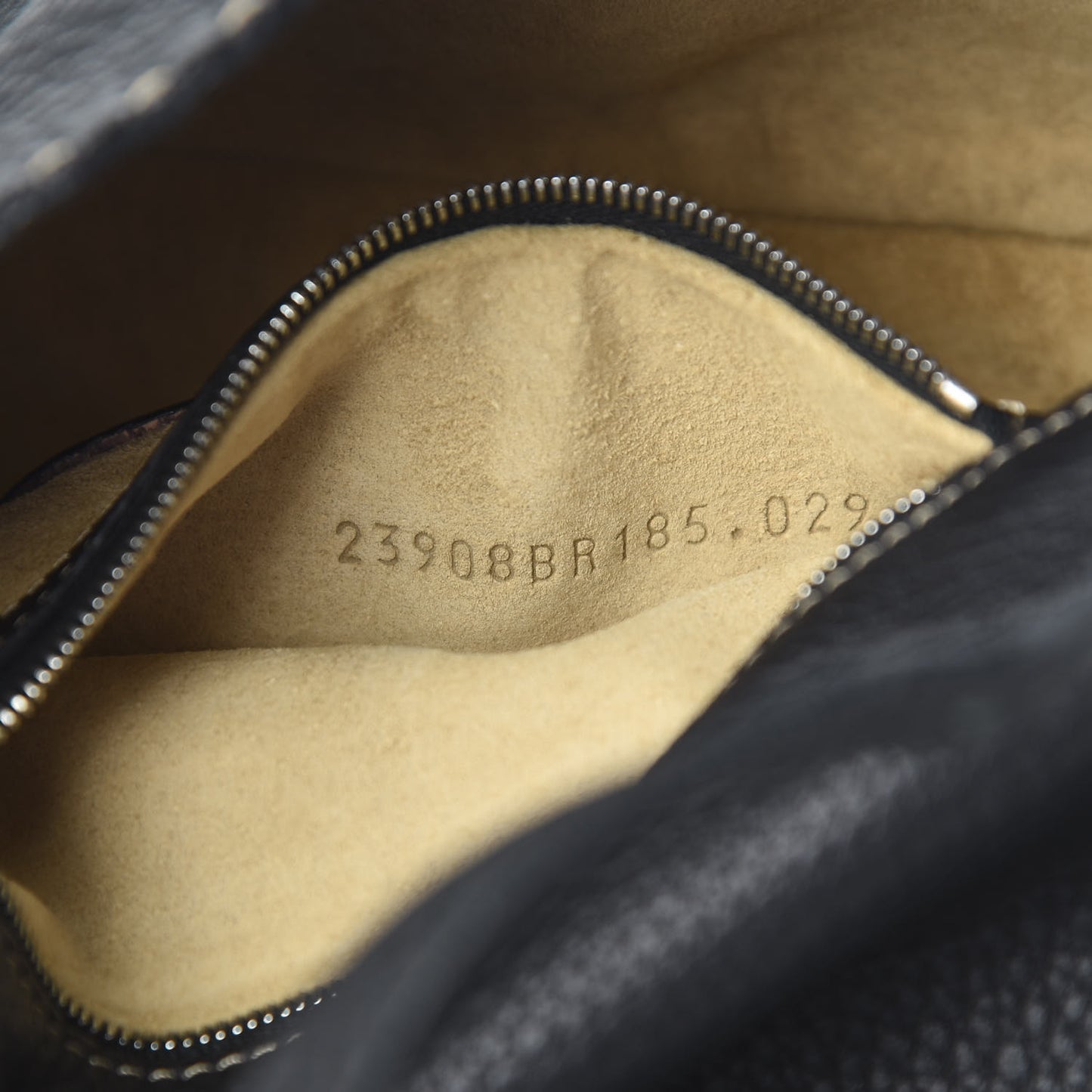 Calfskin Romano Selleria Baguette Black
