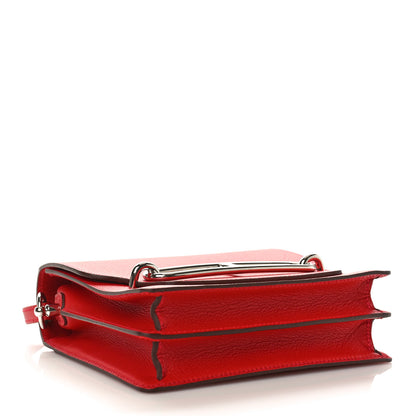 Hermes Evercolor Mini Sac Roulis Rouge Casaque 4 of 8