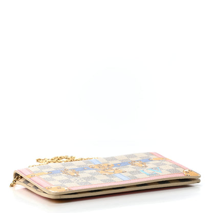 Louis Vuitton Damier Azur Summer Trunks Pochette Weekend 3 of 4