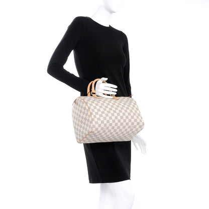 Louis Vuitton Damier Azur Speedy 30 2 of 12