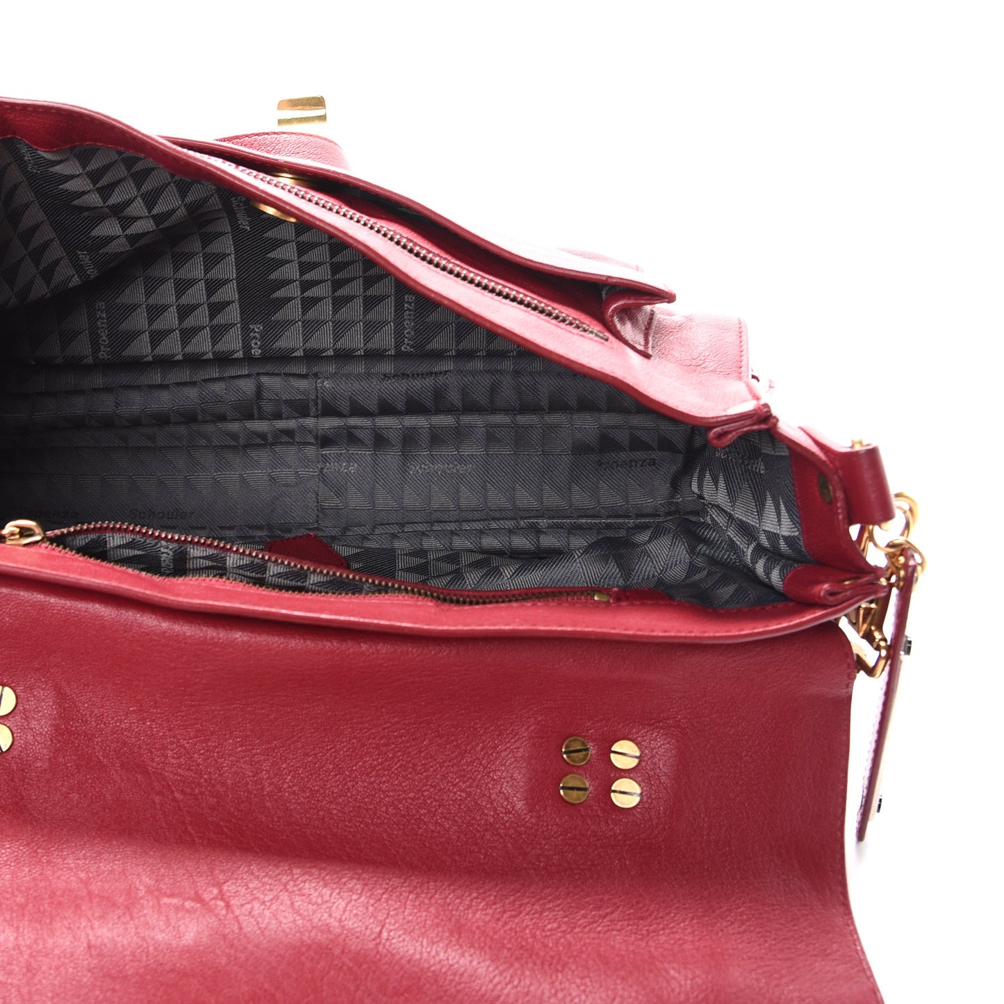 Lambskin Medium PS1 Satchel Chianti
