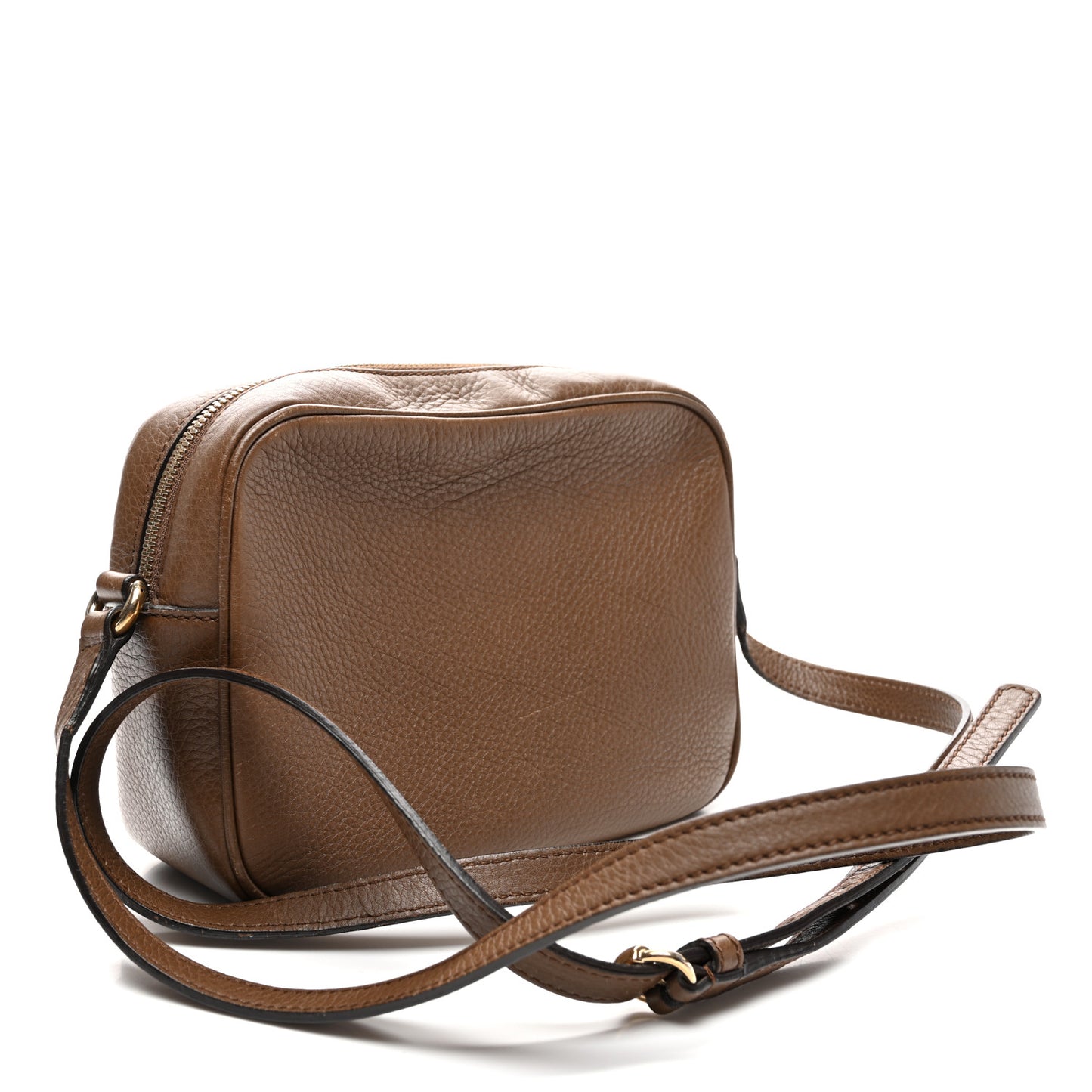 Pebbled Calfskin Small Soho Disco Bag Cuir