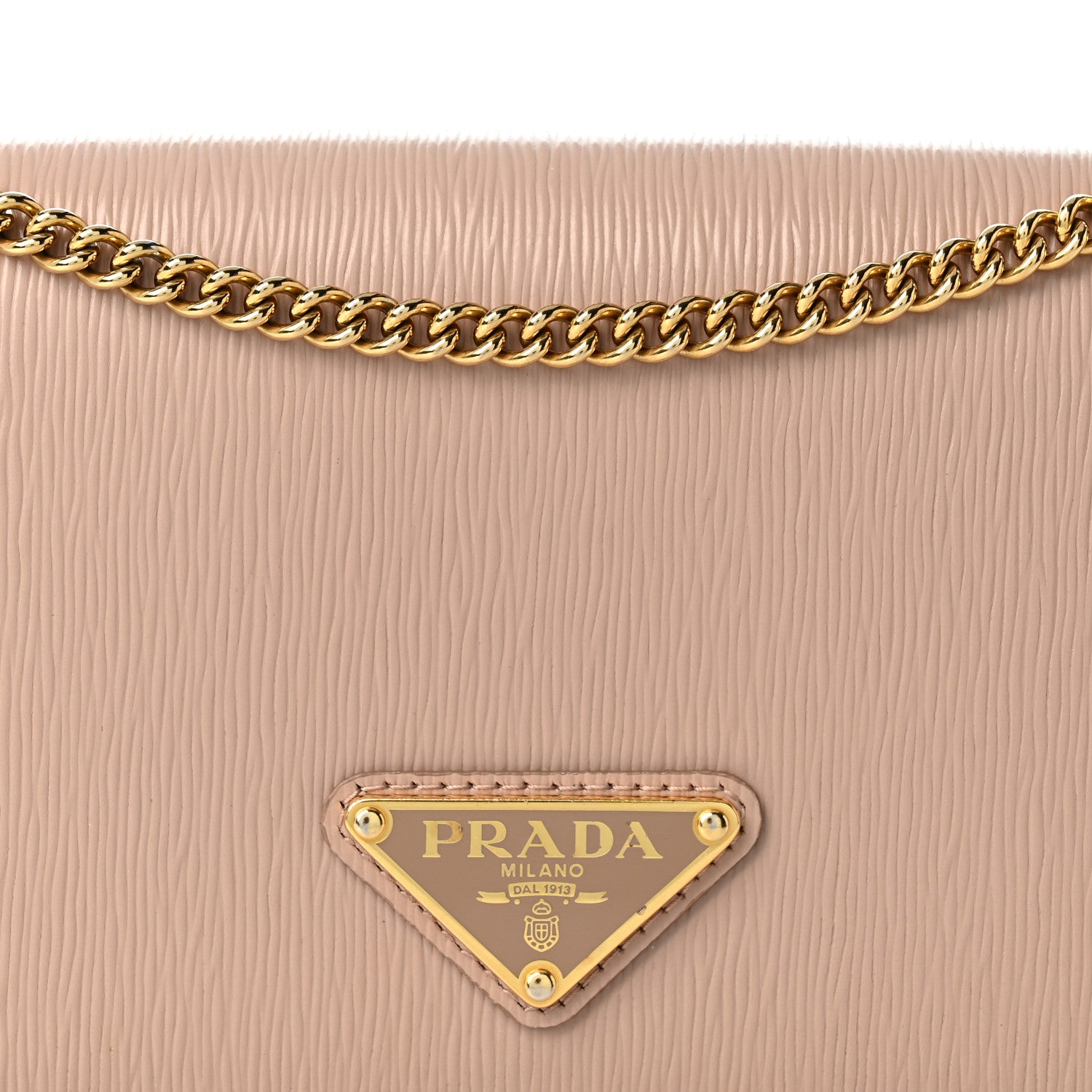 Prada Vitello Move Triangle Logo Miniborse Cammeo 8 of 10