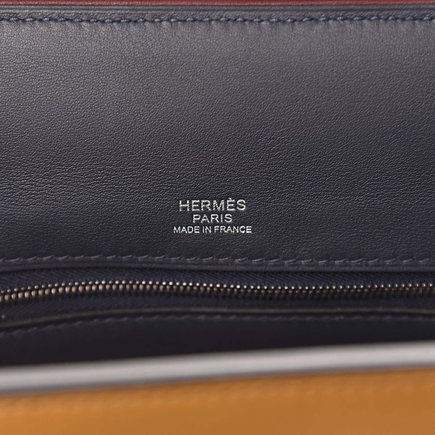 Hermes Togo Swift 24/24 29 Bleu Nuit Bleu Indigo Bordeaux 6 of 11