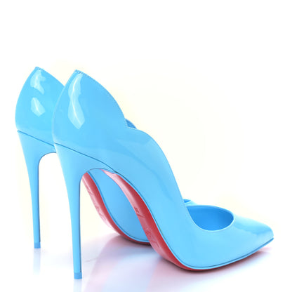 Christian Louboutin Patent Hot Chick 100 Pumps 39 Splash 4 of 9