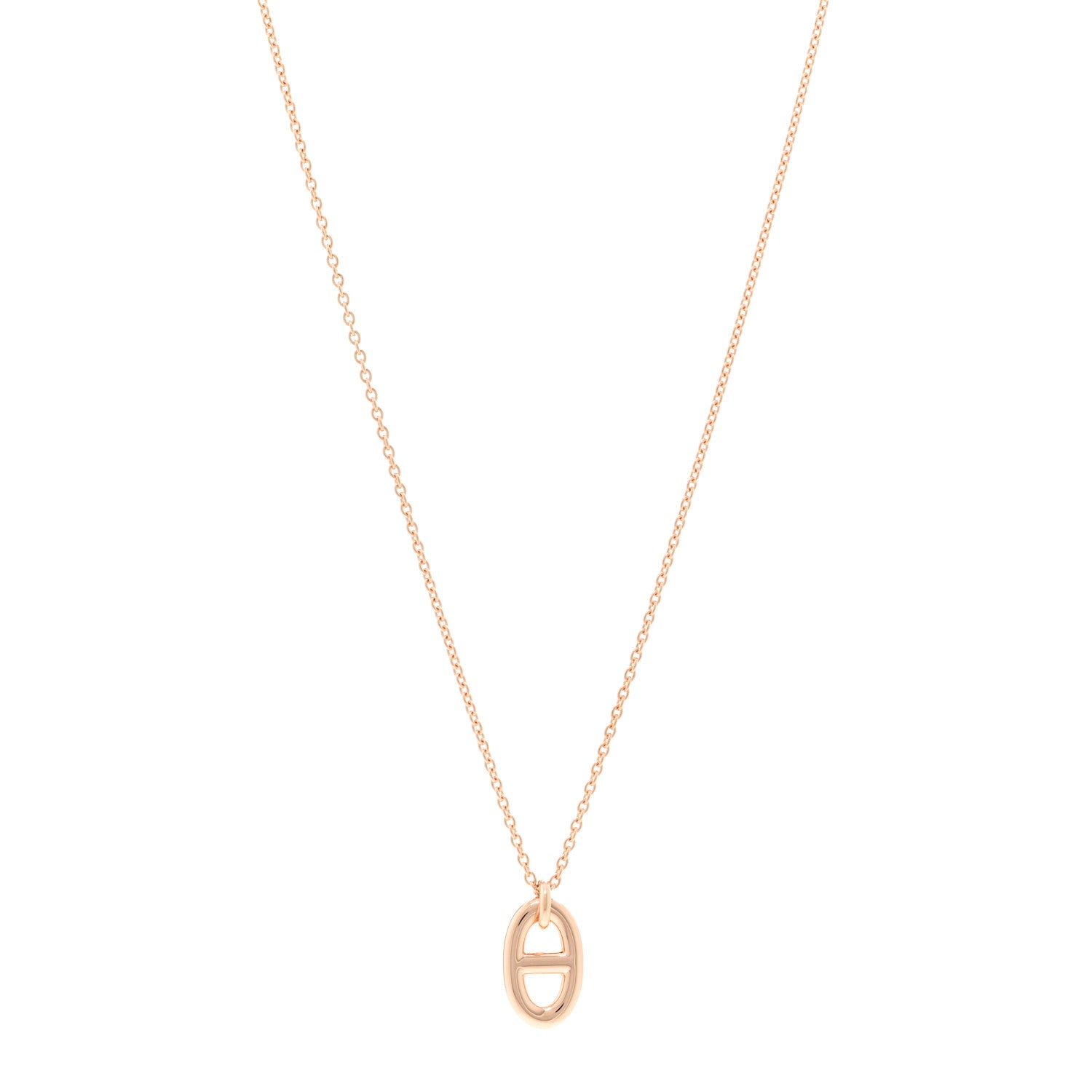 Hermes 18K Rose Gold PM Farandole Pendant Necklace 1 of 6