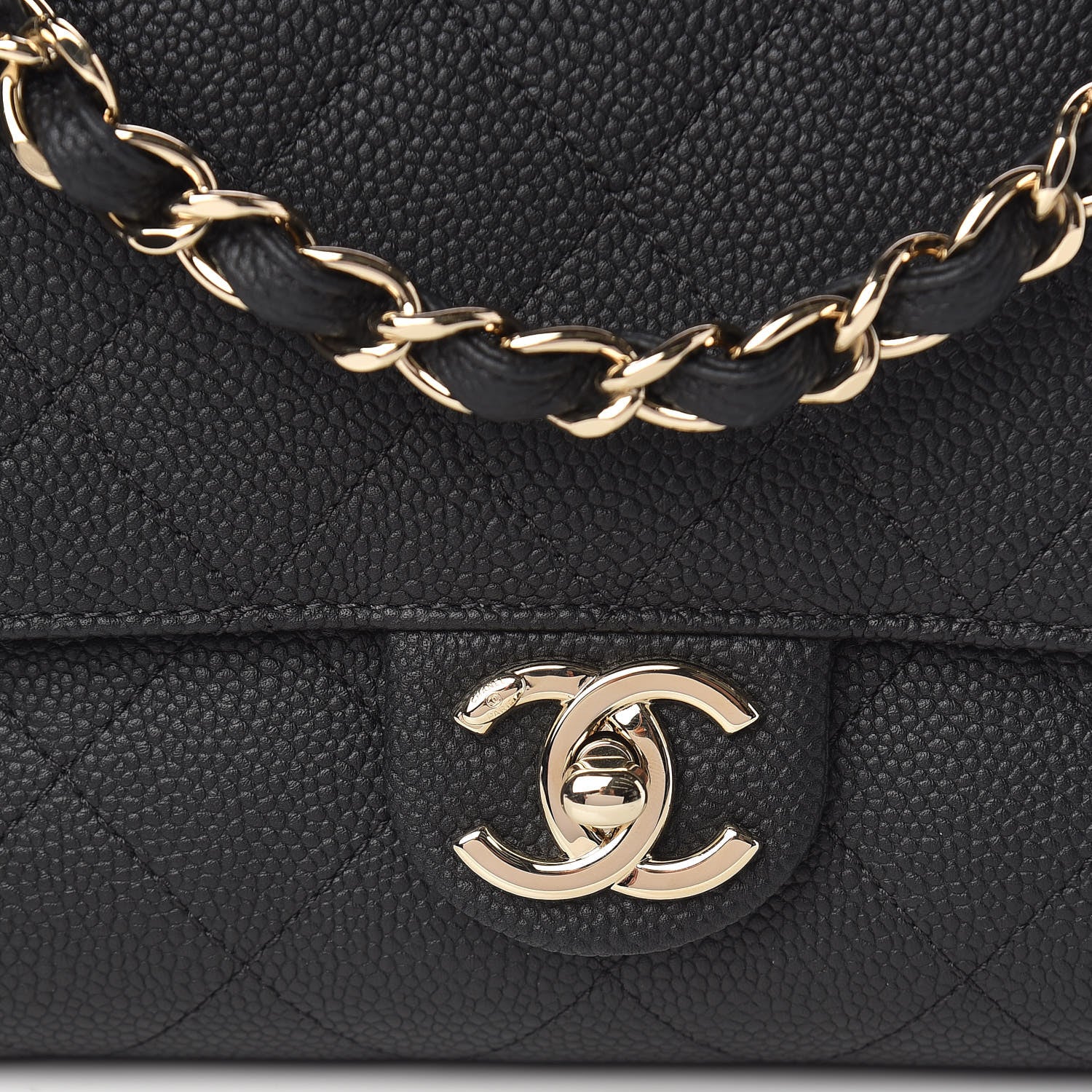 Chanel Caviar Quilted City Walk Flap Black 10 of 11