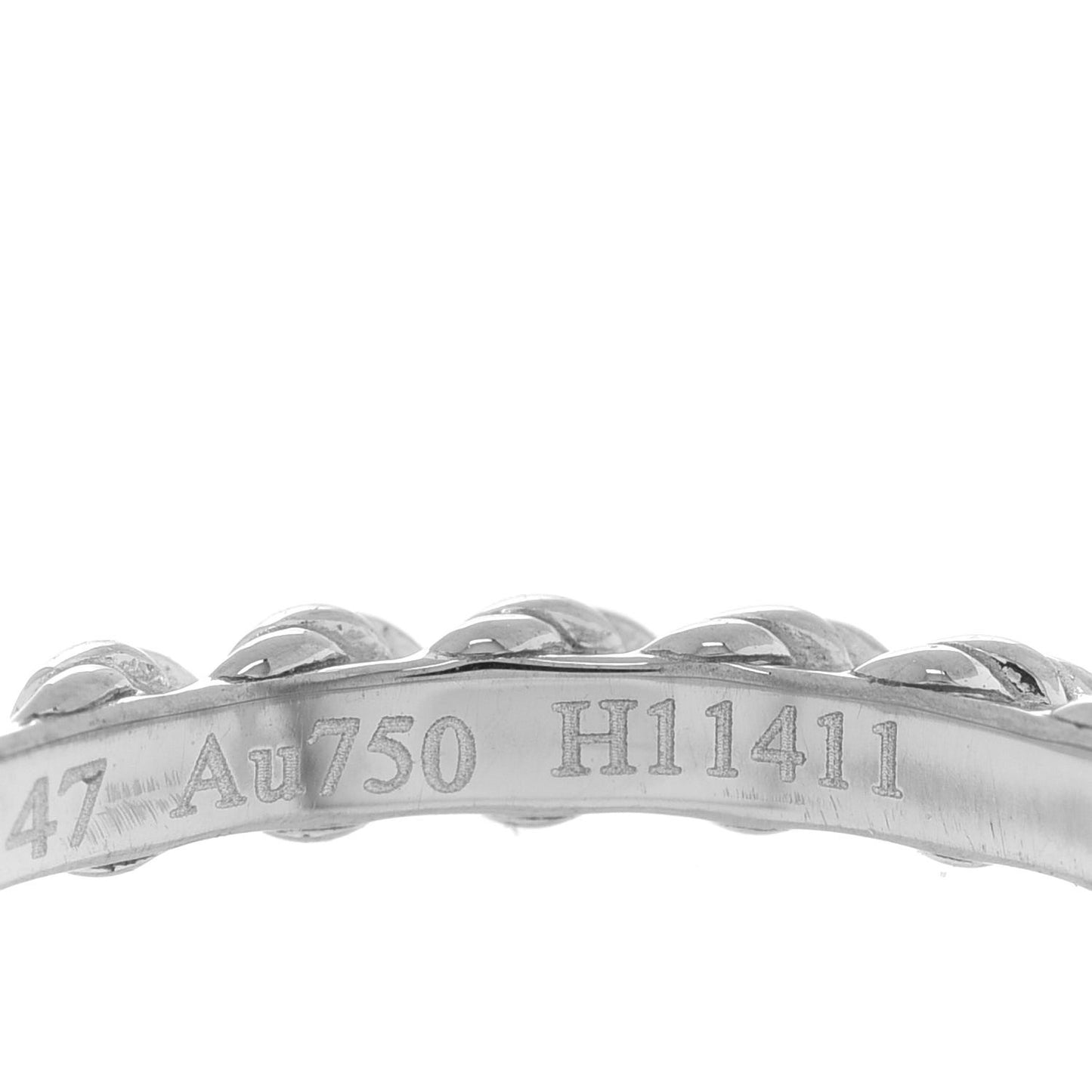 18K White Gold Serpenti Boheme Wedding Band Ring 47 4