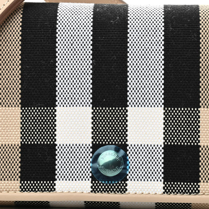 Burberry Canvas Check Hackberry Crossbody Bag Soft Fawn 7 of 9