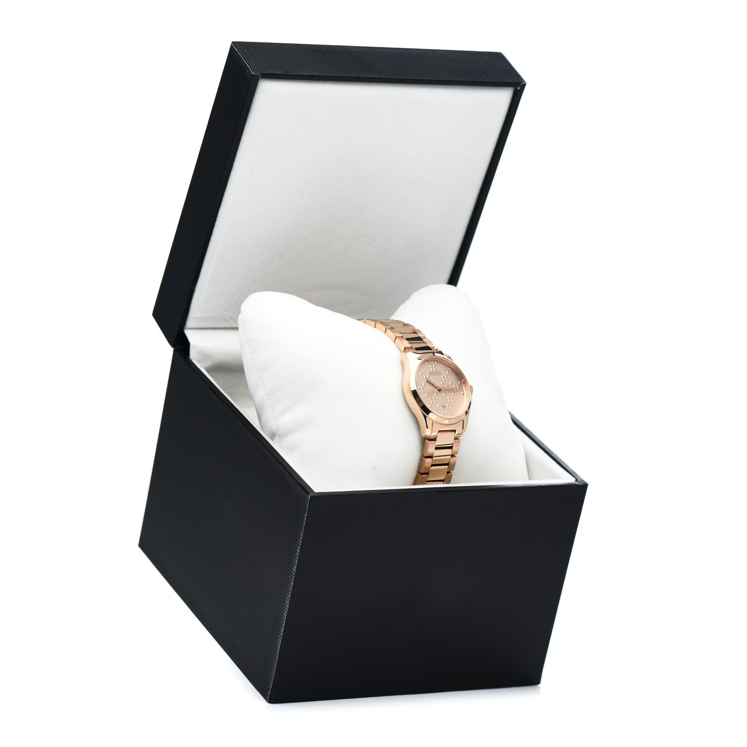 Gucci Stainless Steel 27mm G-Timeless Diamante Quartz Watch Rose 5 of 5