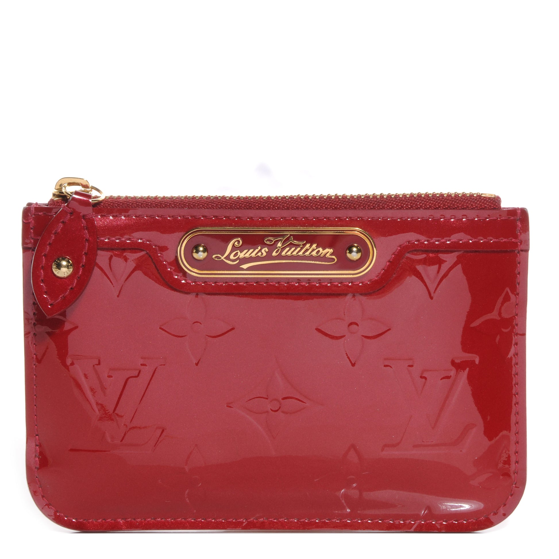Louis Vuitton Vernis Key Pouch Pomme D'Amour 1 of 7