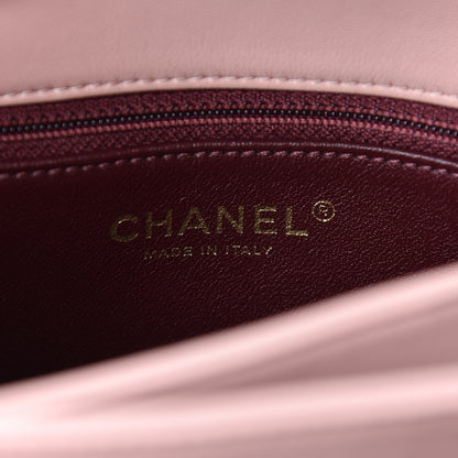 Chanel Lambskin Quilted Small Trendy CC Flap Dual Handle Bag Pink 8 of 10