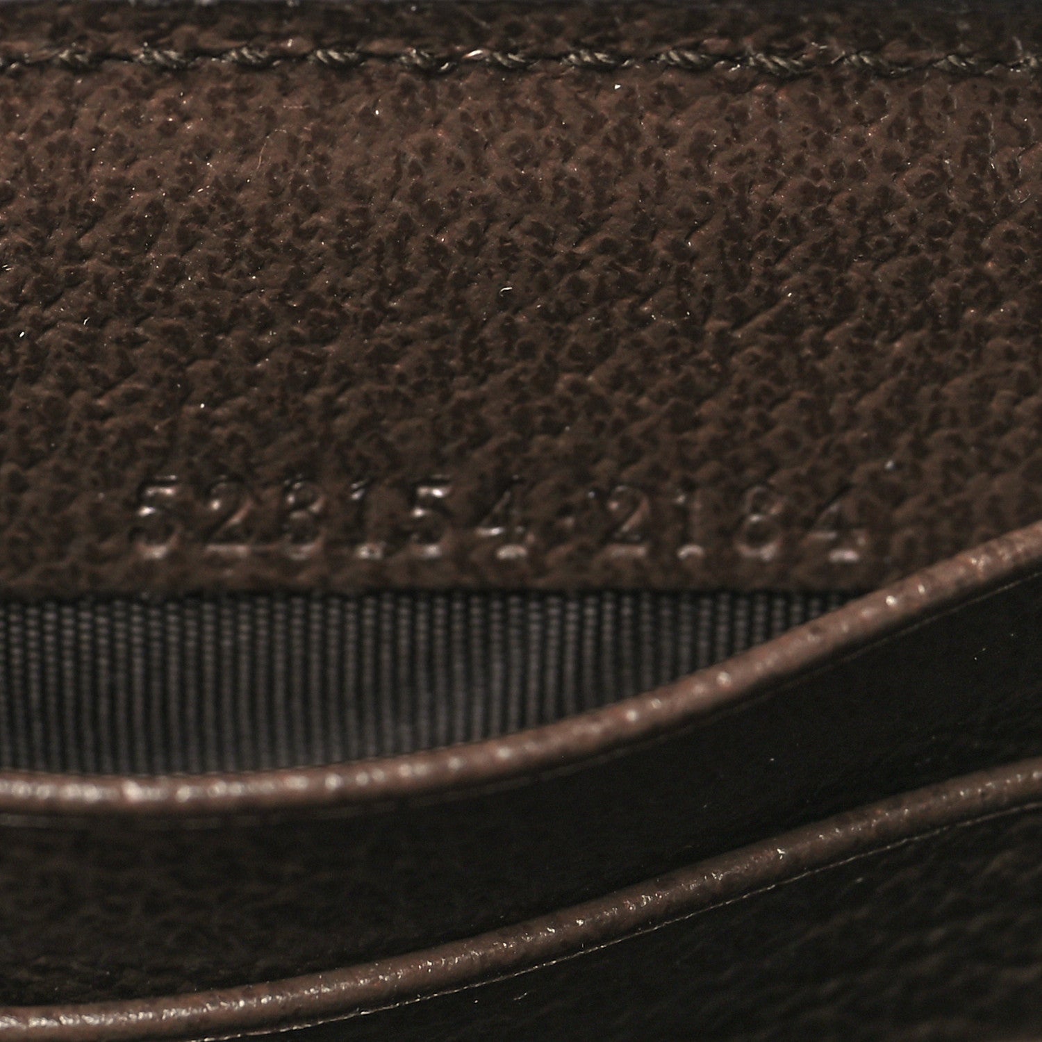 Gucci GG Supreme Monogram Web Ophidia Zip Around Wallet Brown 7 of 9