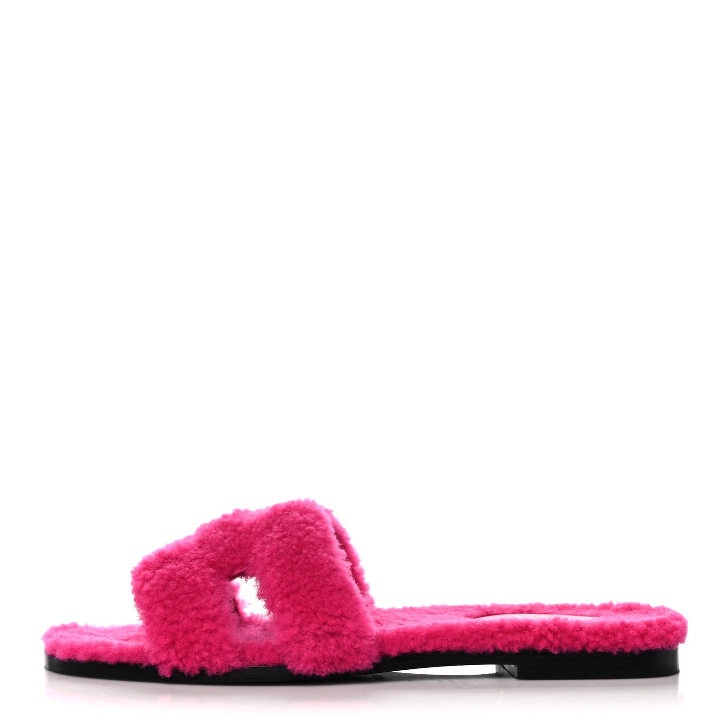 Woolskin Oran Sandals 39.5 Rose Fuchsia