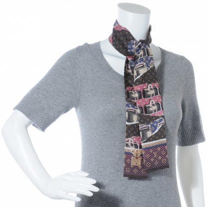 Louis Vuitton Silk Monogram Wallpaper Bandeau 4 of 5