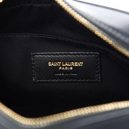 Saint Laurent Calfskin Matelasse Monogram Lou Belt Bag Dark Smog 6 of 11