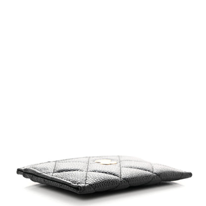 Chanel Caviar Quilted Card Holder Black 4 of 9