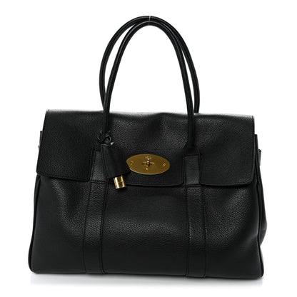 Mulberry Small Classic Grain Bayswater Black 1 of 10