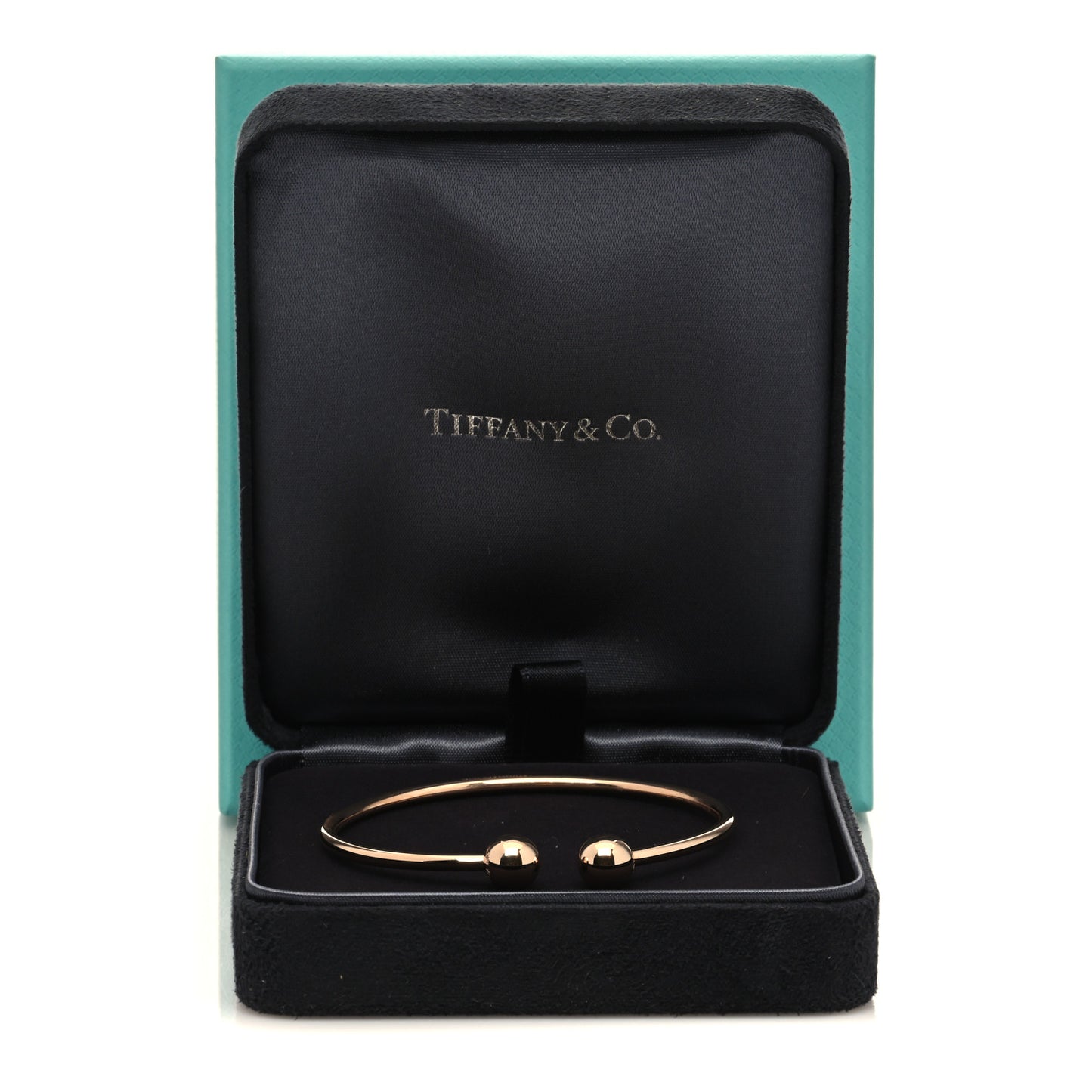 18K Rose Gold 8mm HardWear Ball Wire Bracelet