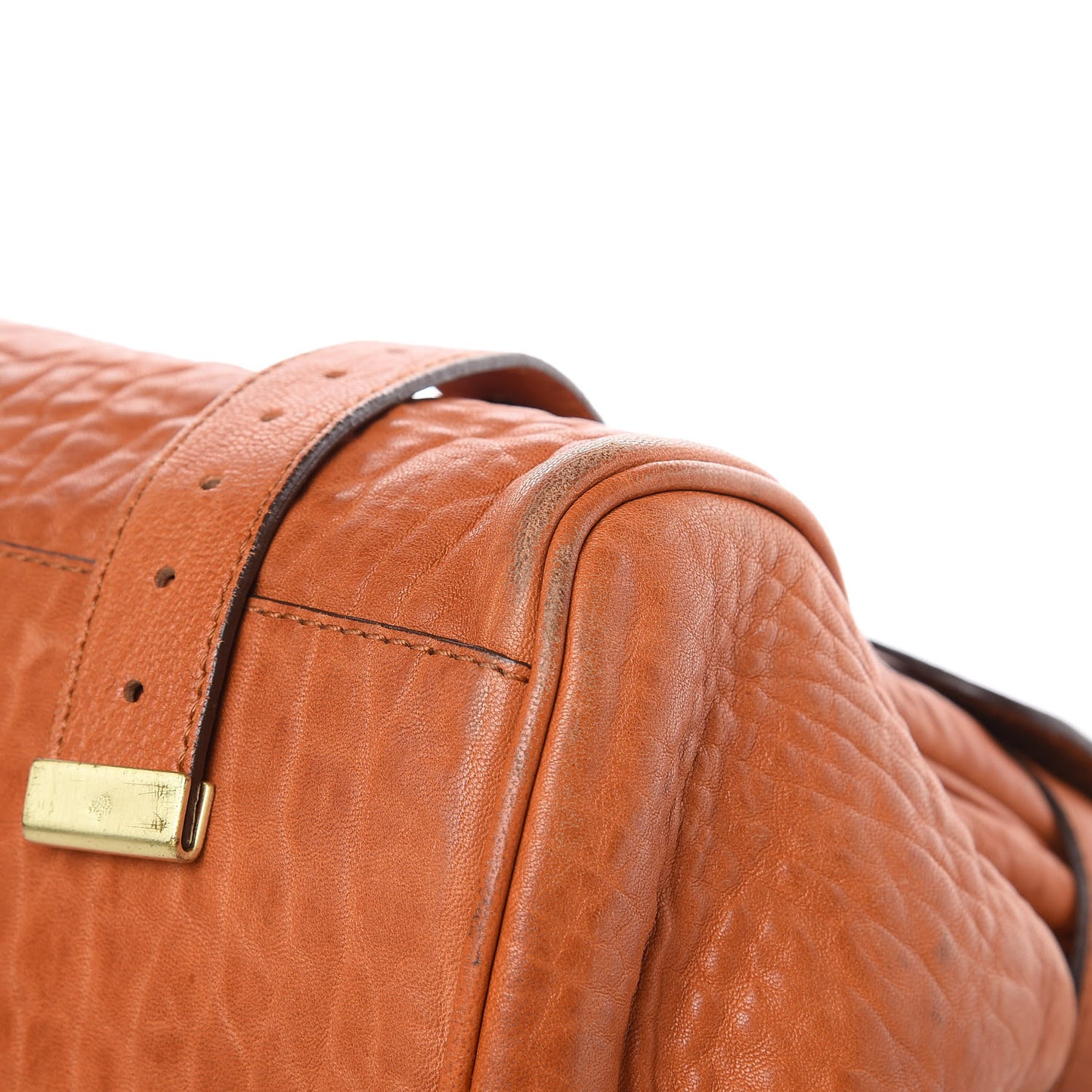 Large Grain Nappa Medium Alexa Pumpkin