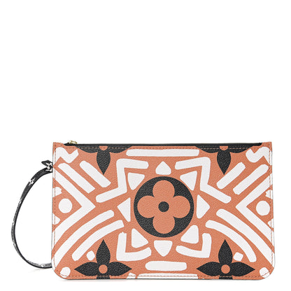 Louis Vuitton Monogram Giant Crafty Neverfull MM GM Pochette Creme Caramel 1 of 6