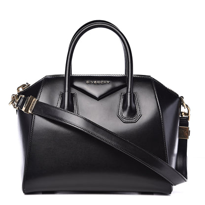 Givenchy Shiny Lord Calfskin Small Antigona Black 1 of 15