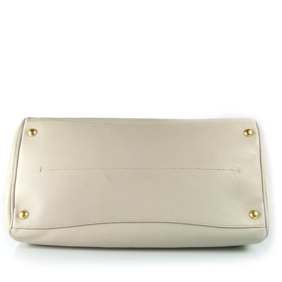 Cervo Deerskin Executive Tote Pomice