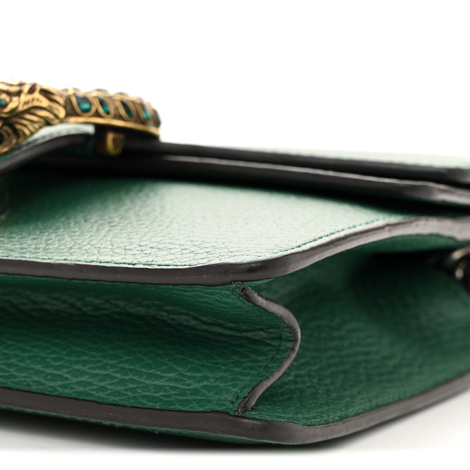 Gucci Calfskin Mini Dionysus Shoulder Bag Emerald 10 of 12