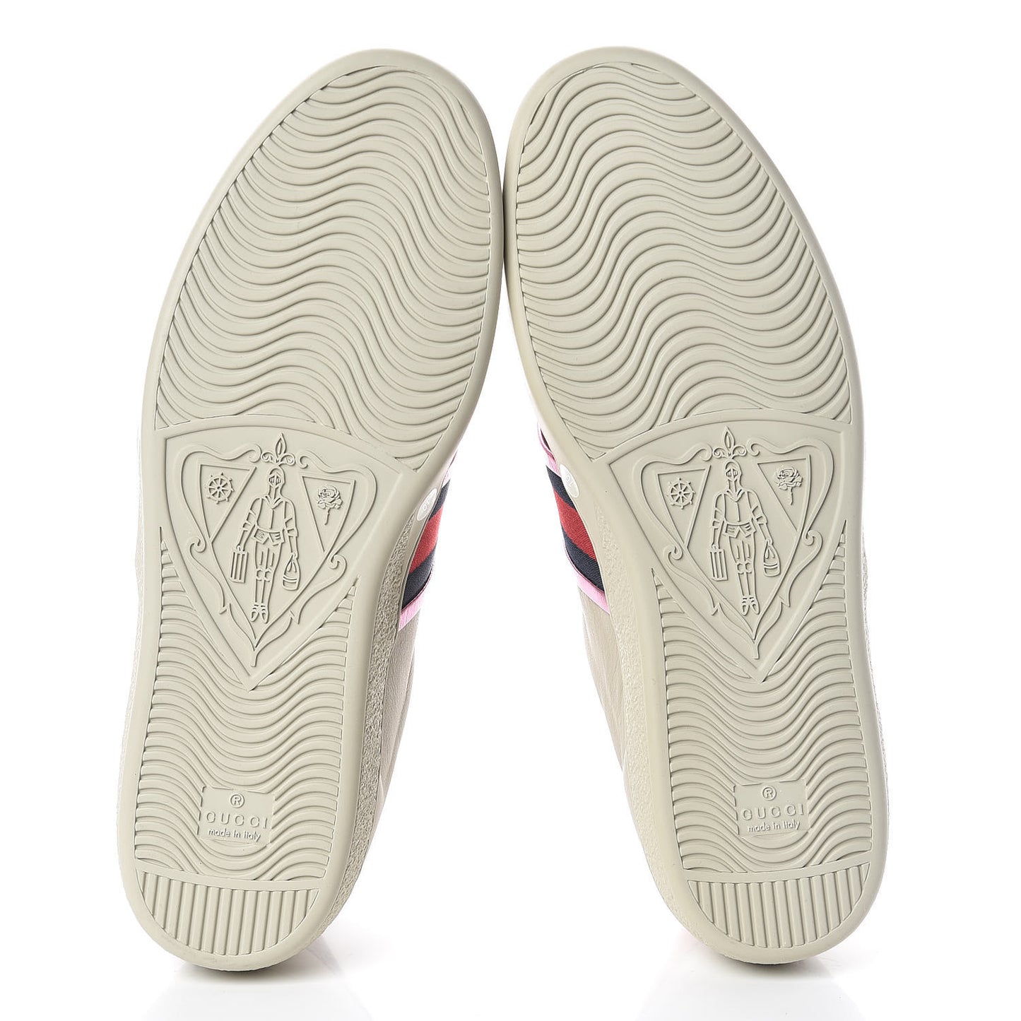 Calfskin Ayers Web Flames Embroidered Mens Ace Sneakers 10 Off White