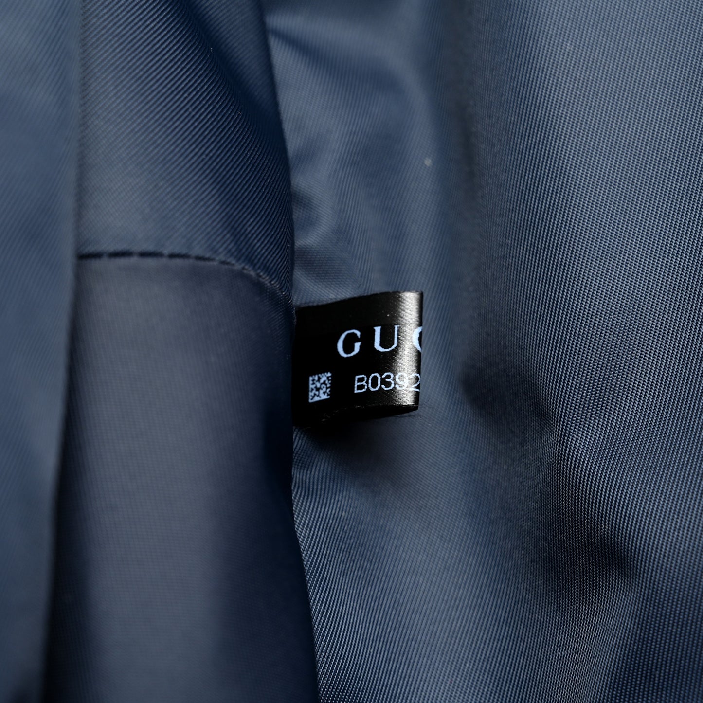 GG Supreme Monogram Textured Dollar Calfskin Web Large Savoy Trolley Suitcase Beige Blue