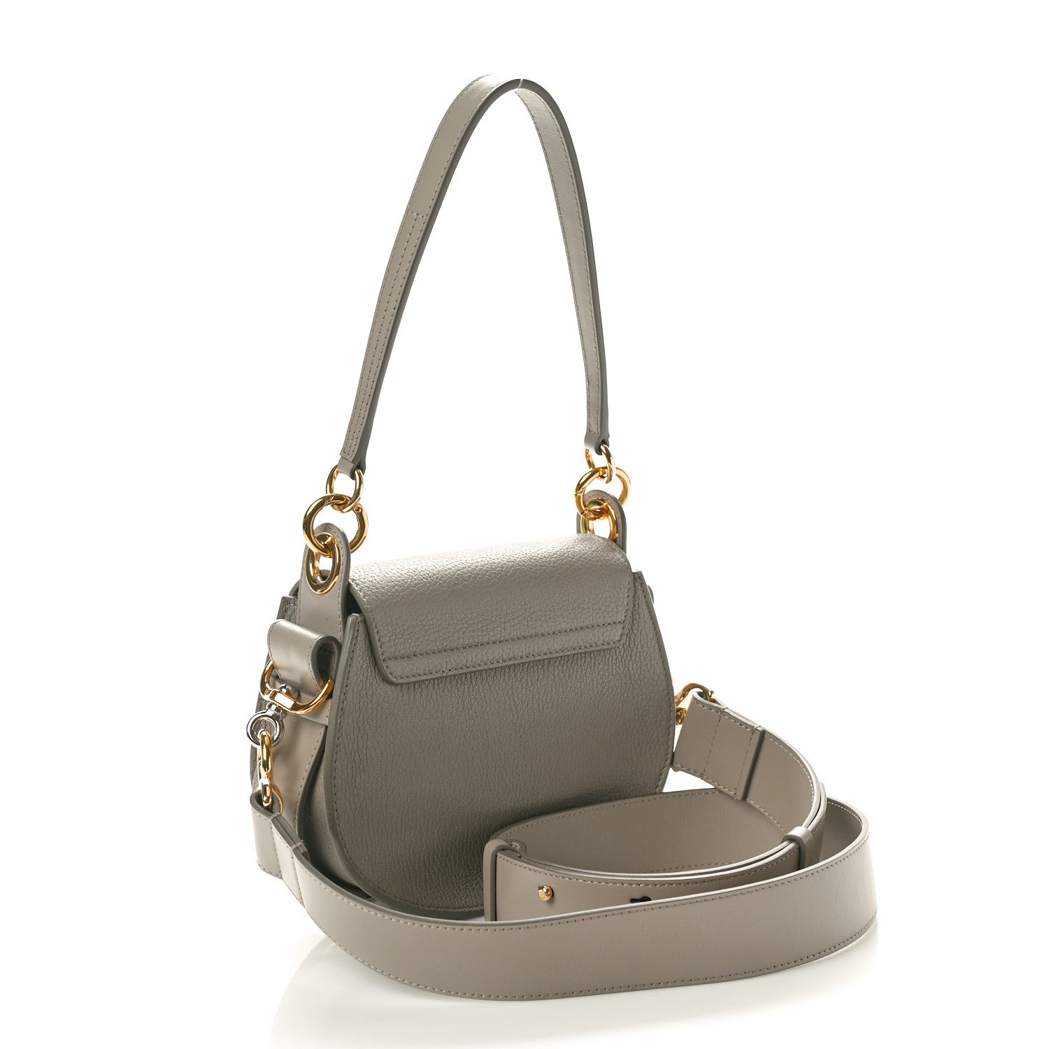 Chloe Calfskin Small Tess Bag Motty Grey 2 of 9