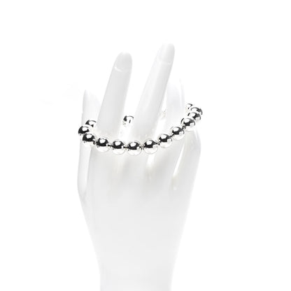Tiffany Sterling Silver 10mm HardWear Ball Bracelet 2 of 5