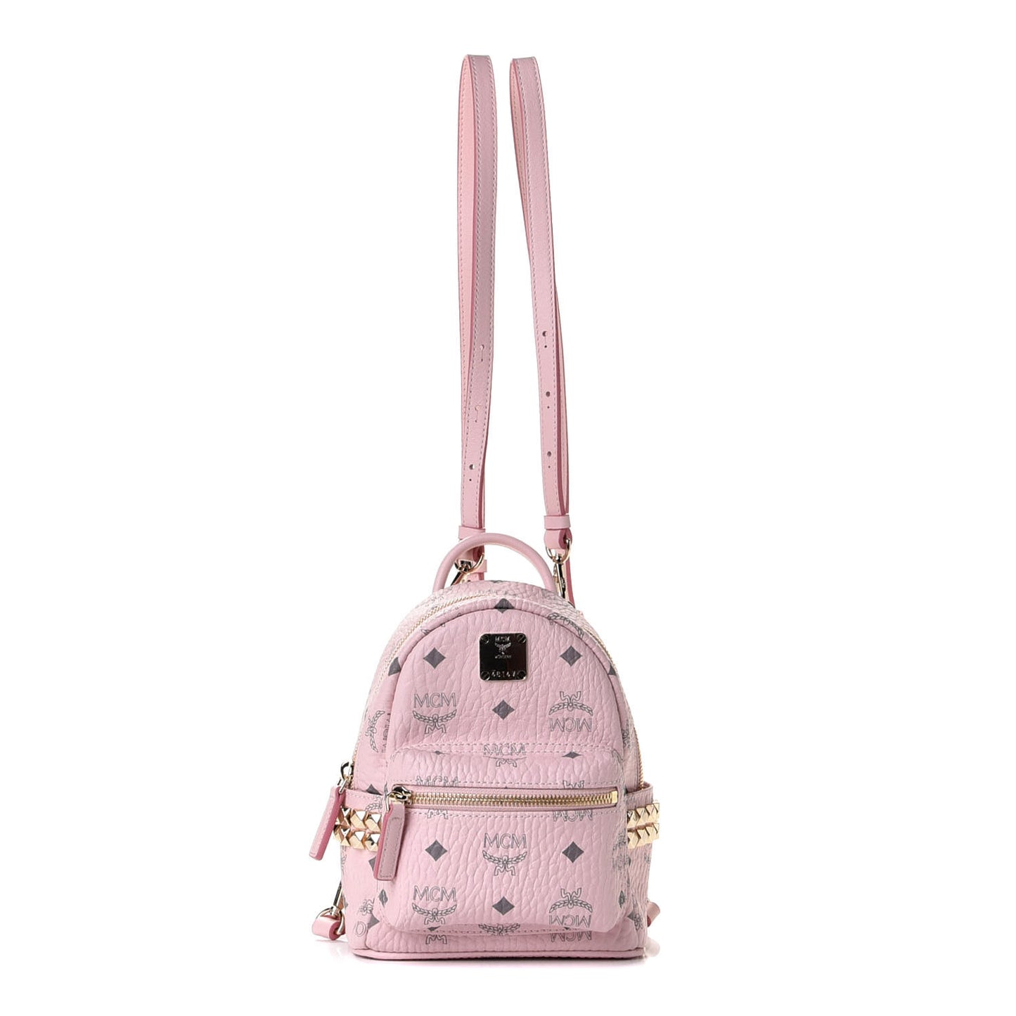 Visetos Side Stud X-Mini Stark Bebe Boo Backpack Soft Pink