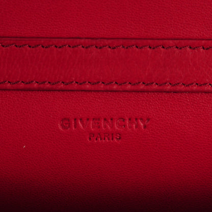 Givenchy Sugar Goatskin Pandora Chain Wallet Deep Red 6 of 8