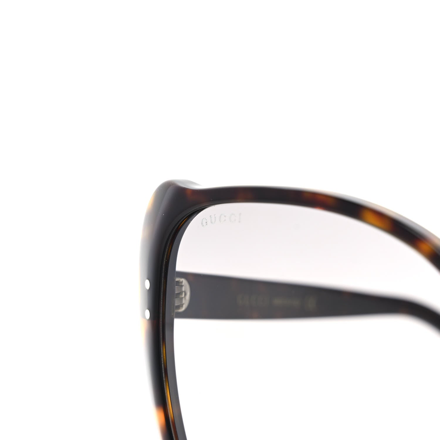 Gucci Acetate Oversize Square Frame GG0471S Sunglasses Tortoise 5 of 8