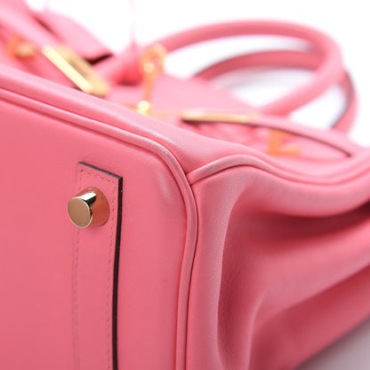 Hermes Swift Birkin 25 Rose Azalee 33 of 46