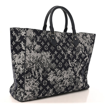Louis Vuitton Monogram Tapestry Grand Sac Bleu 4 of 10