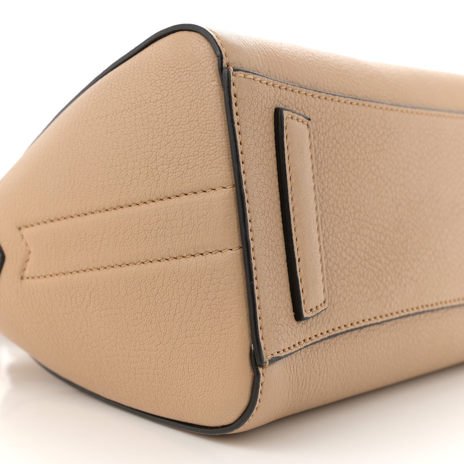 Givenchy Sugar Goatskin Mini Antigona Beige Camel 9 of 10