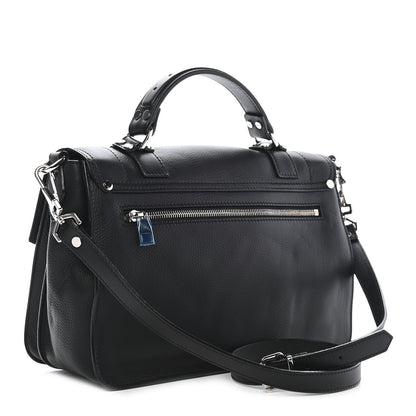Proenza Schouler Soft Grainy Calfskin Medium PS1 Satchel Black 2 of 8