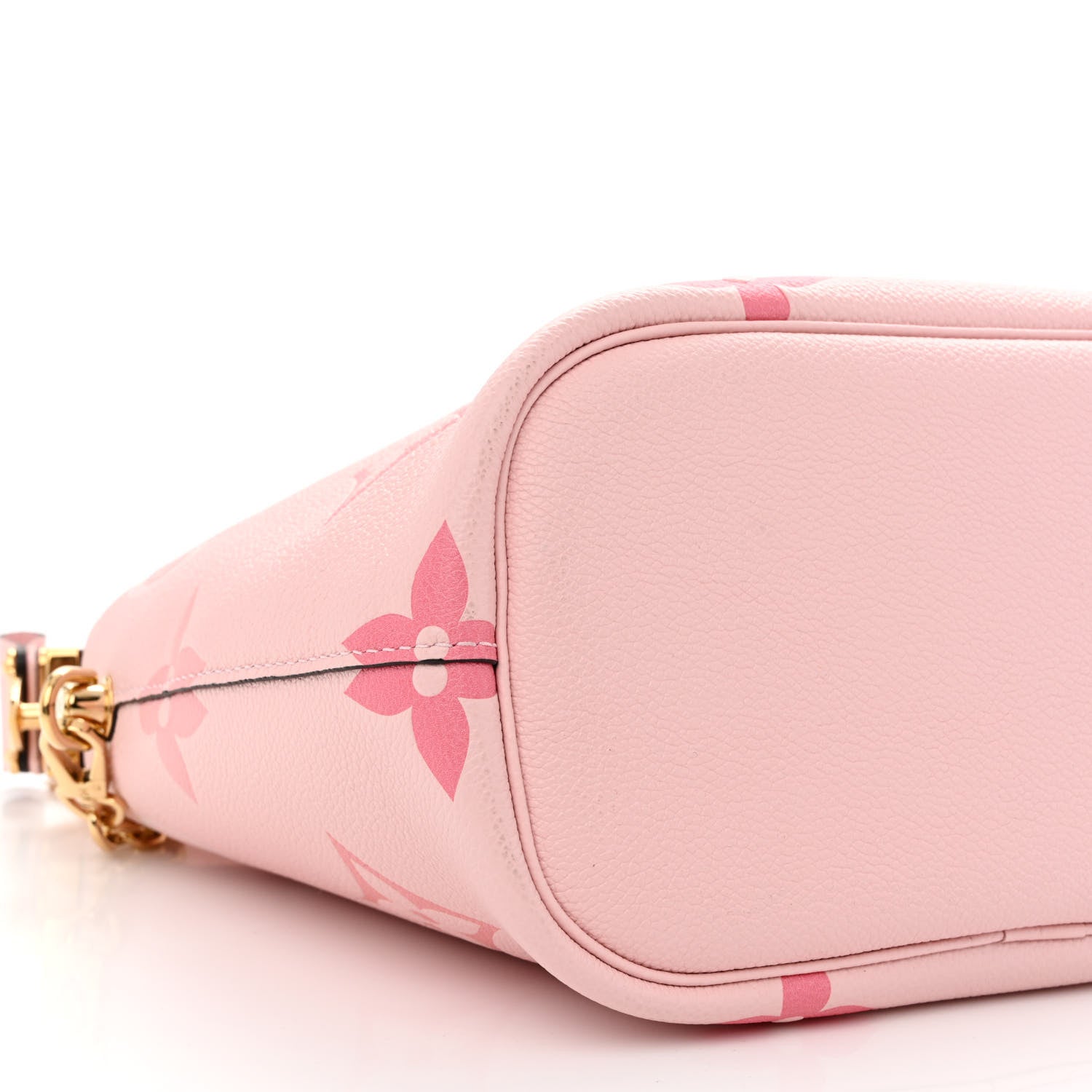 Louis Vuitton Empreinte Monogram Giant By The Pool Marshmallow Hobo PM Bouton De Rose 9 of 10