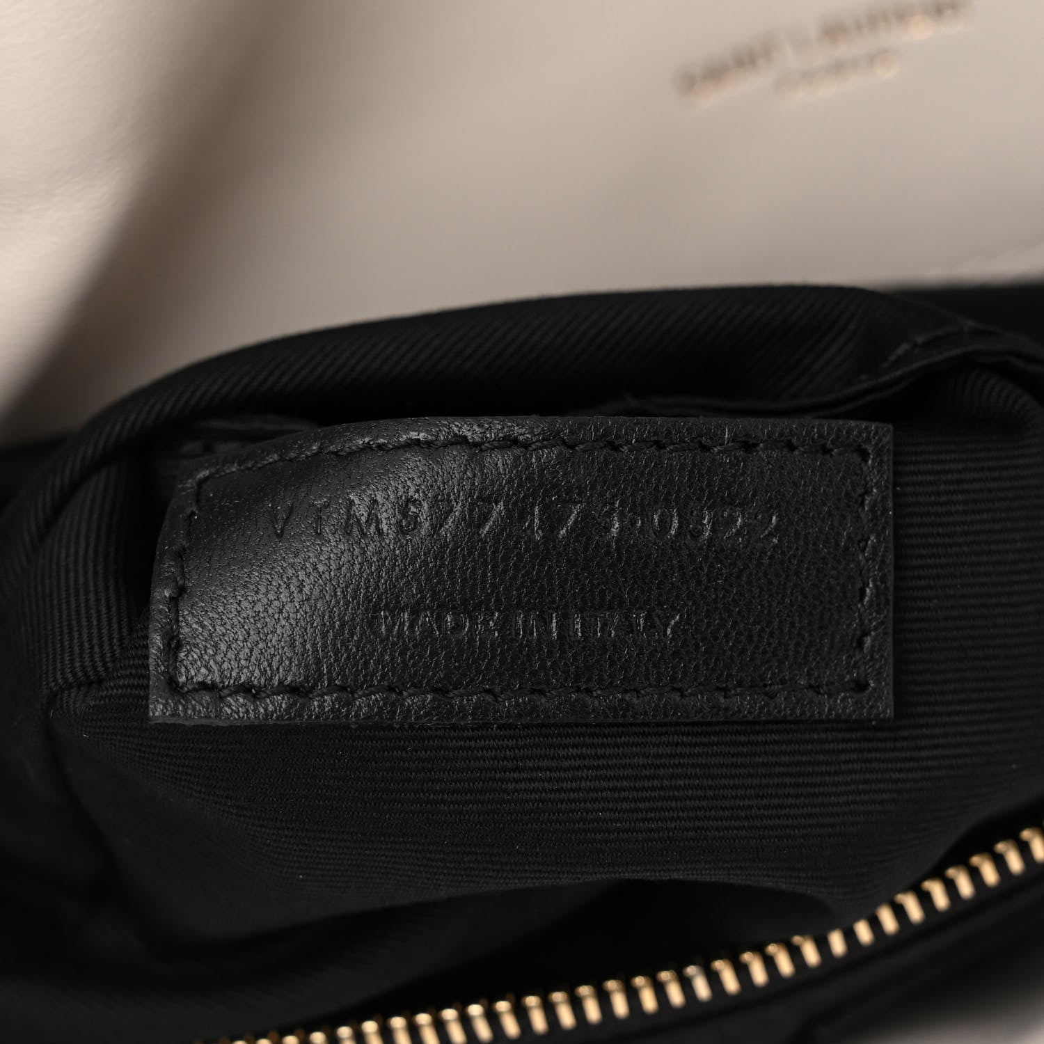 Saint Laurent Lambskin Quilted Medium Loulou Puffer Monogram Chain Satchel 7 of 10