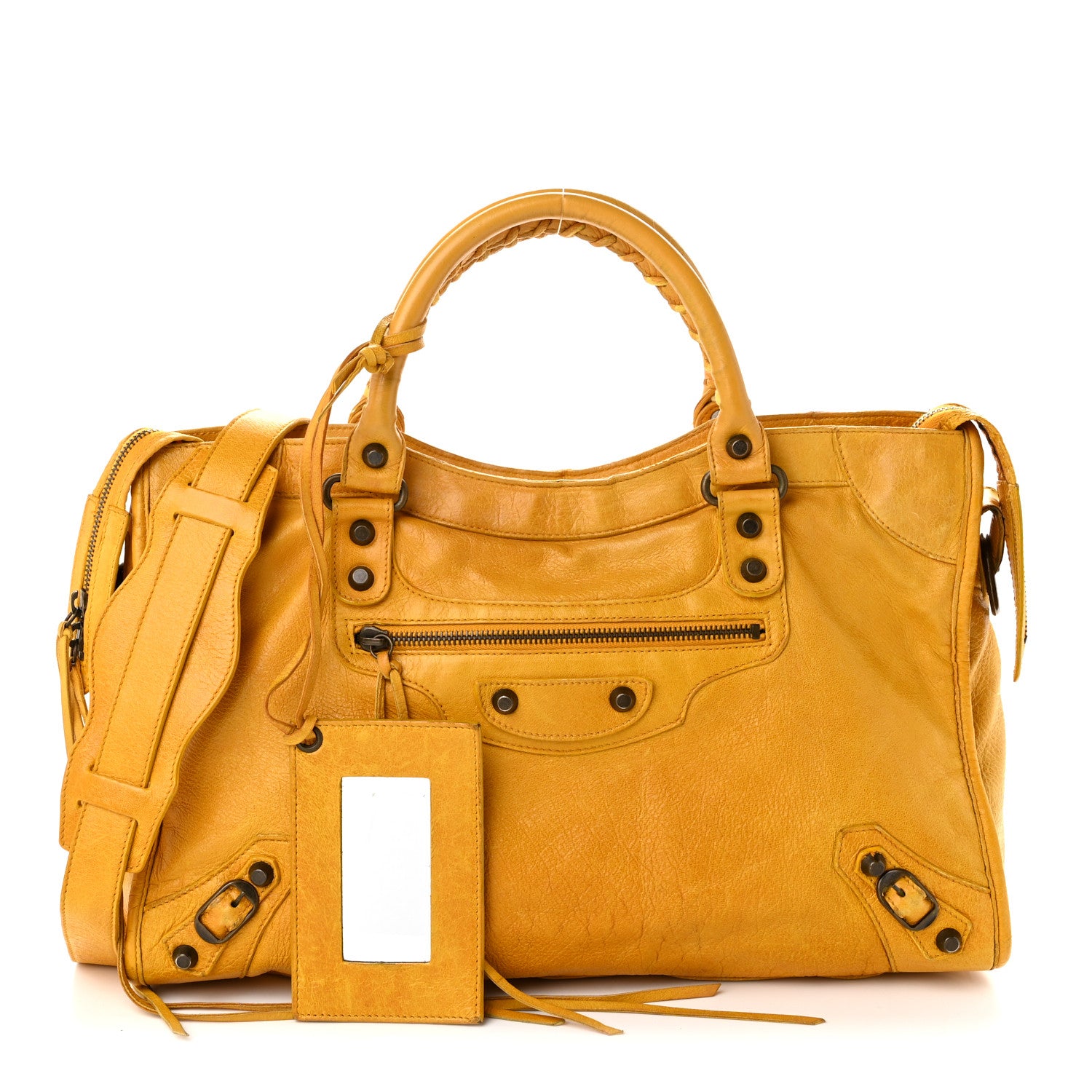 Balenciaga Chevre Classic Hardware City Marigold 3 of 13