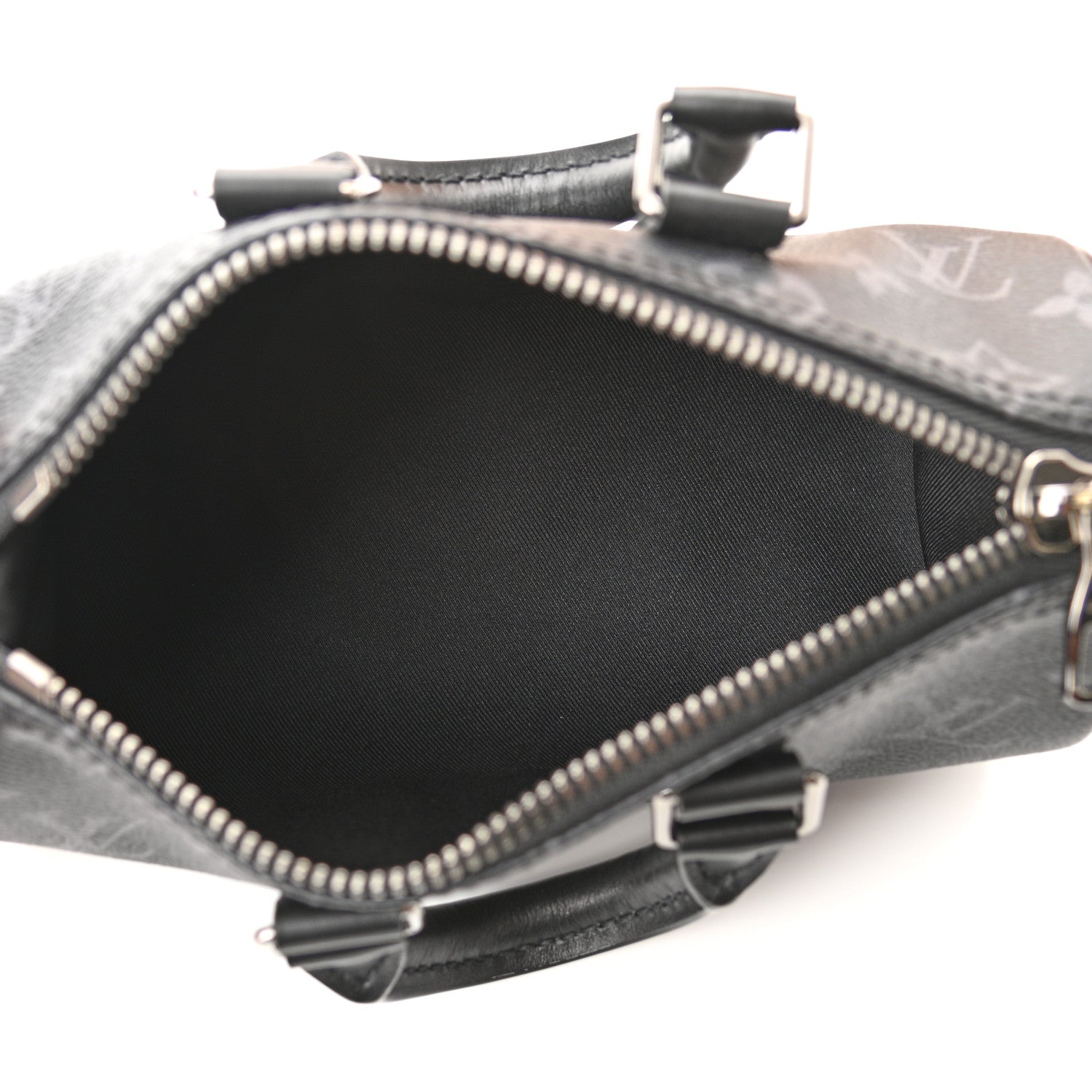 Louis Vuitton Reverse Monogram Eclipse Keepall XS Black 5 of 10